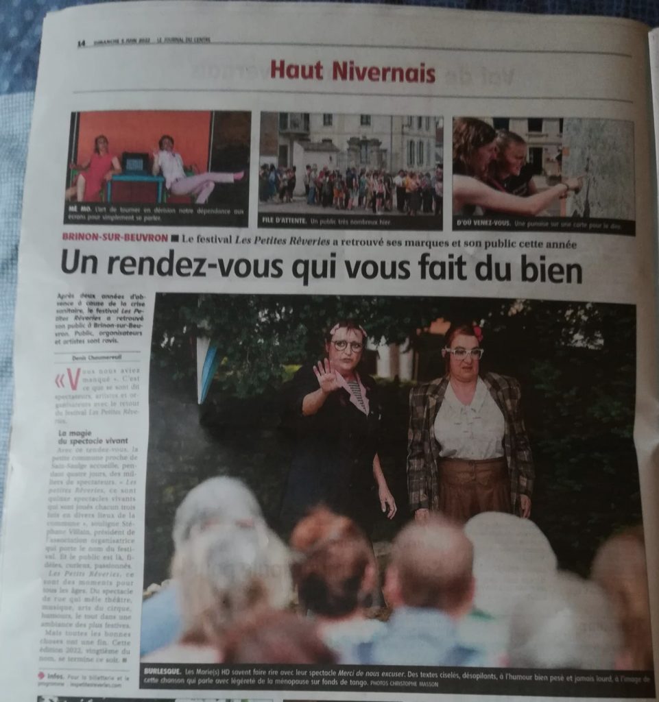 Article de presse